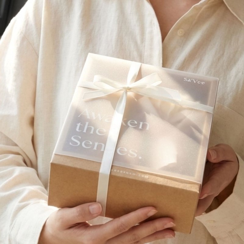 扩香花束香氛礼盒 Scented Bloom Giftset - 香薰/精油/线香 - 精油 咖啡色