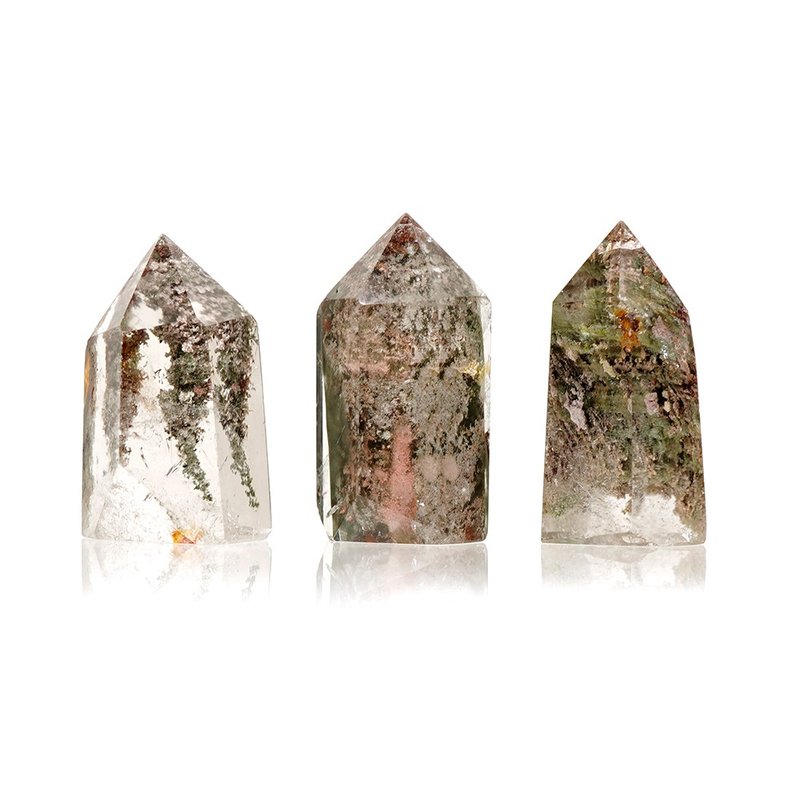 【正佳珠宝】绿幽灵 异象幽灵晶柱 10g 招正财开运宝石 绿幽灵摆 - 其他 - 半宝石 多色