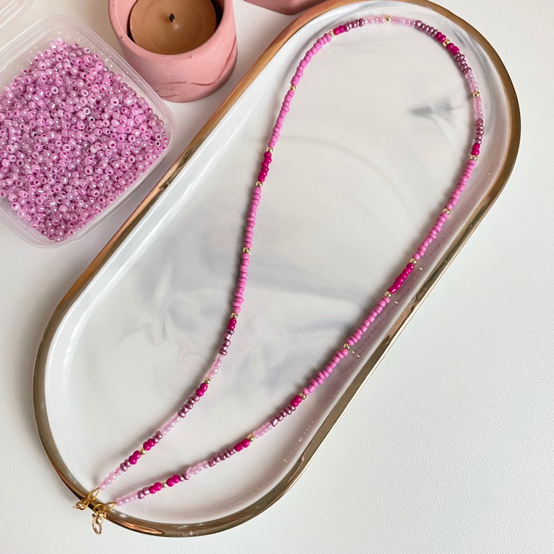 Magenta glasses and mask chain - 口罩繩, 口罩鏈, 眼鏡繩 - 口罩 - 塑料 紫色