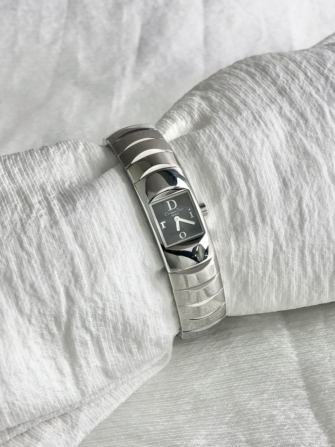 【日本直送 VintageShop solo 严选中古精品】Christian Dior 腕表 银色 不锈钢 D102-100 bh627h - 女表 - 不锈钢 银色