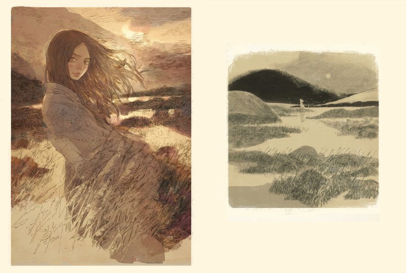 Photoshop人物插画美学课 - 手绘 X 电绘 塑造充满张力的角色 - 插画/绘画/写字 - 其他材质 