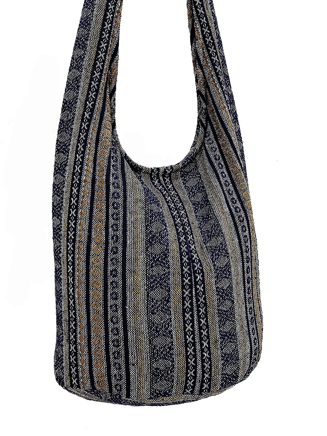 Woven Cotton Bag Boho bag Shoulder bag Crossbody bag Long Strap CWB - 其他 - 棉．麻 多色