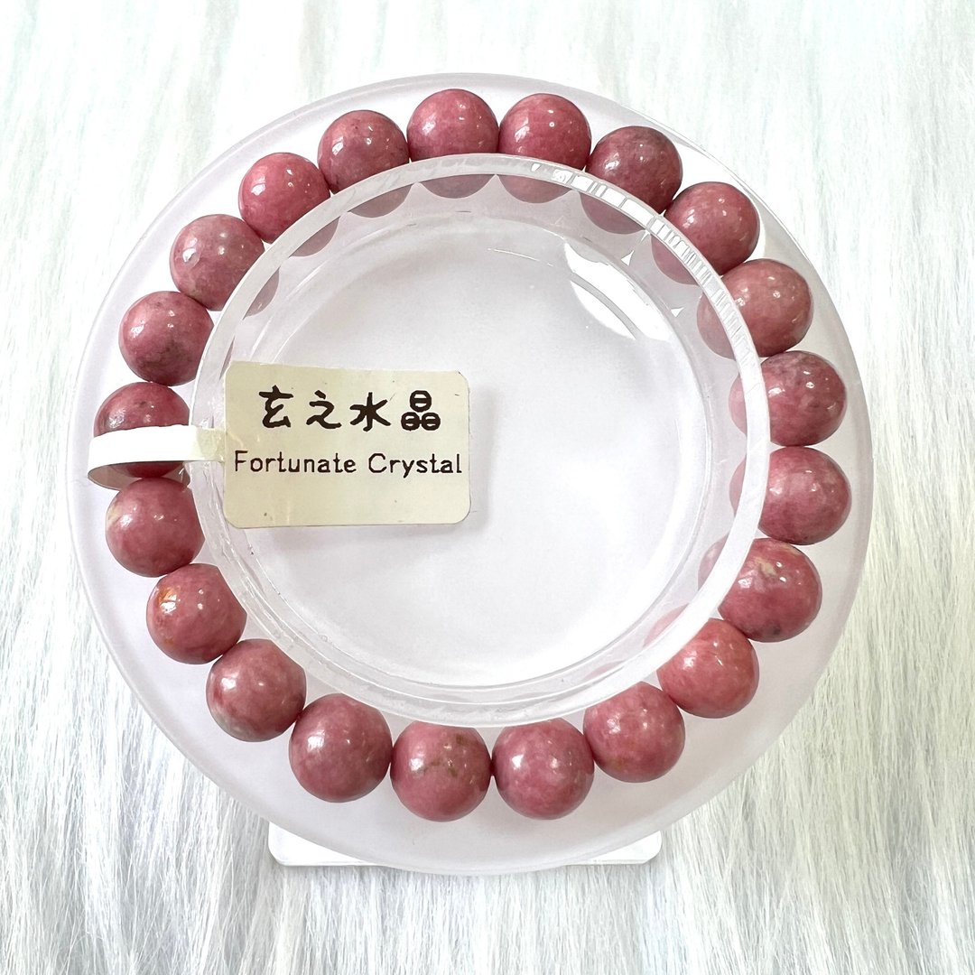 蔷薇辉石手串 | 水晶 | 水晶手串 | 水晶手链 | 水晶手链 - 手链/手环 - 水晶 粉红色