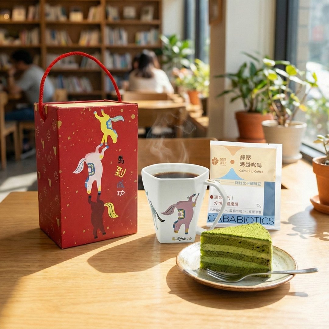 H4-马到成功咖啡礼盒-新品 - 咖啡杯/马克杯 - 瓷 