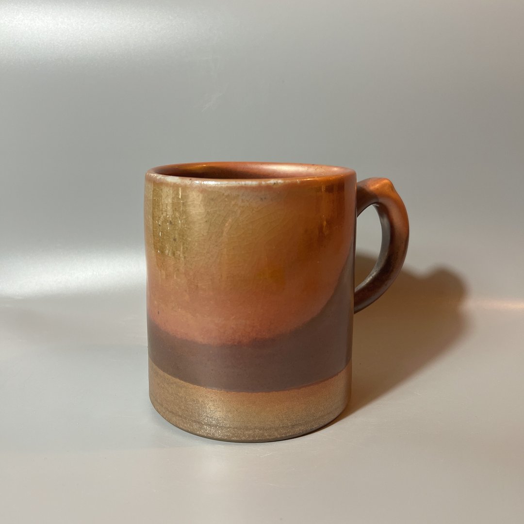 柴烧志野600cc超大马克杯 / 啤酒杯 / 小平凡手作 - 茶具/茶杯 - 陶 