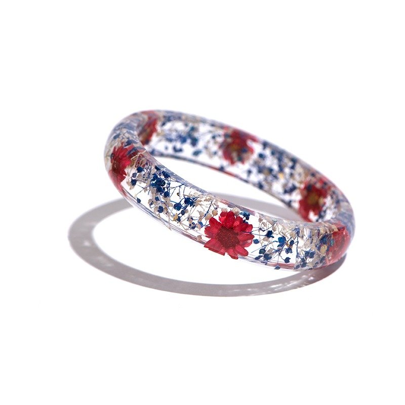 星座系列【摩羯座】- Cloris Gift 永绽花手镯 - 手链/手环 - 植物．花 多色