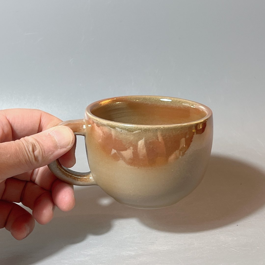 柴烧咖啡杯 / 180cc / 花茶杯  / 小平凡手作 - 茶具/茶杯 - 陶 