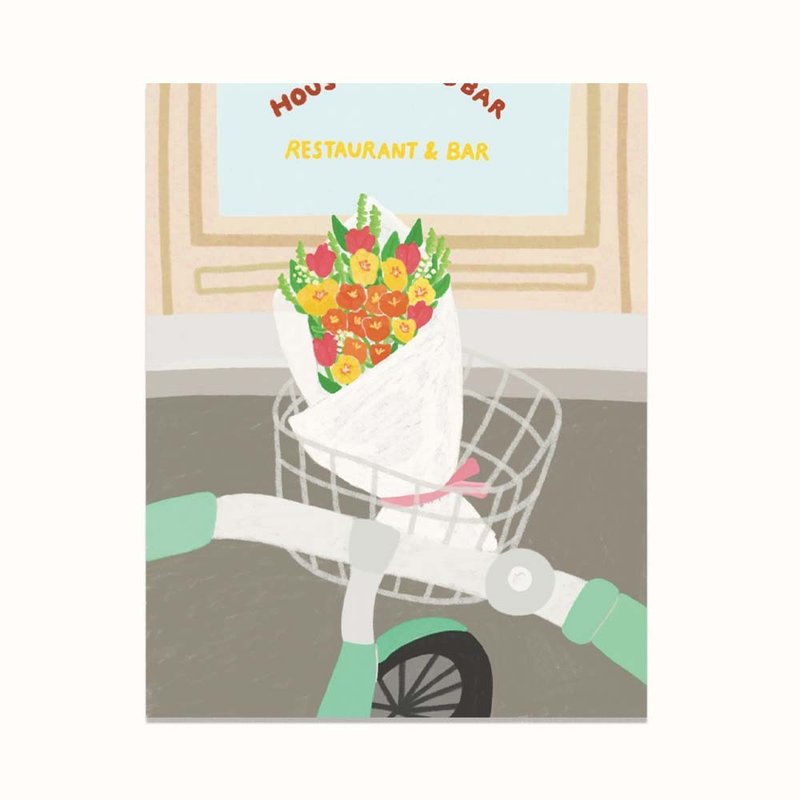 花礼迷你明信片 - 卡片/明信片 - 纸 