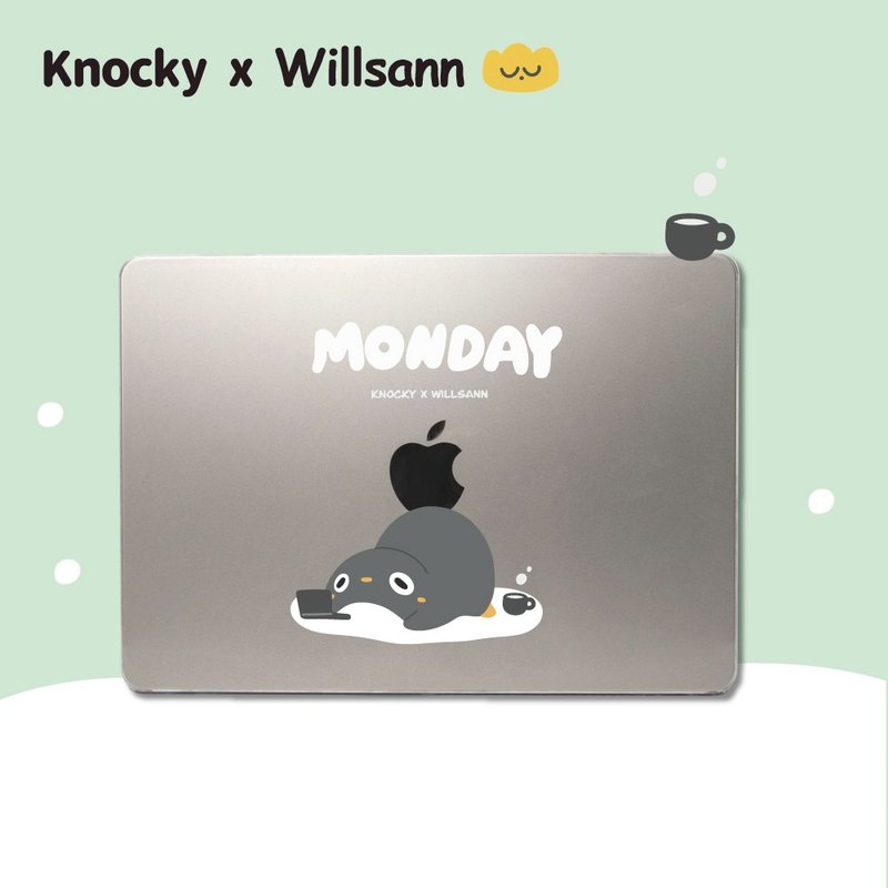 Willsann 联名款 |【 Monday Blue鹅 】MacBook 透亮保护壳 - 平板/电脑保护壳 - 塑料 透明