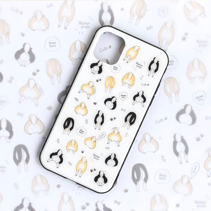 Shiba inu butt iPhone case - 手机壳/手机套 - 其他材质 白色