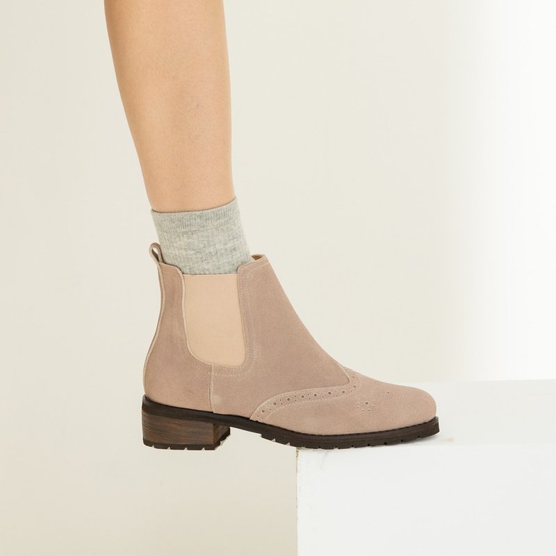 3M防泼水-双栖动物切尔西靴-白水木 - 雨鞋/雨靴 - 防水材质 卡其色