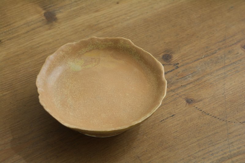 高脚盘 | 昏黄 - 盘子/餐盘/盘架 - 瓷 橘色