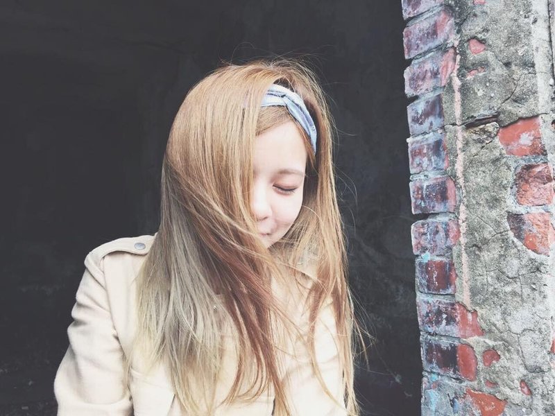 Mr.Child 发带 松紧带 好烦小姐 乡村 小碎花 牛仔 - 发饰 - 其他材质 蓝色