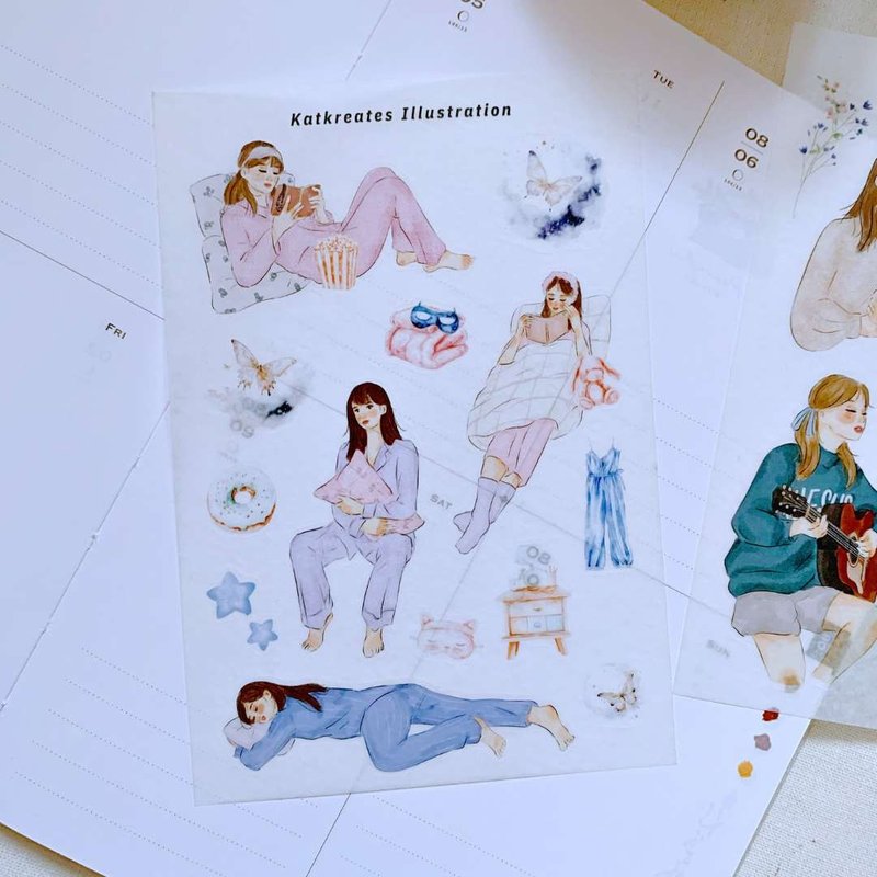 夜间贴纸 - 贴纸 - 其他材质 