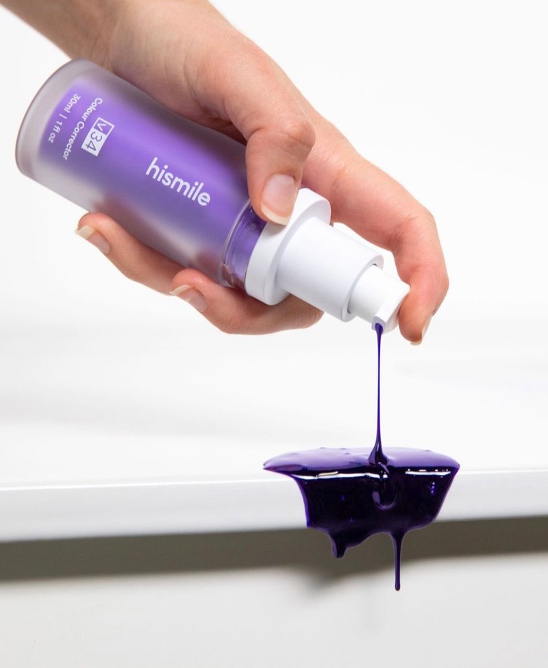 澳洲 Hismile v34 小紫瓶牙齿调色精华 - 牙刷/口腔清洁 - 浓缩/萃取物 紫色