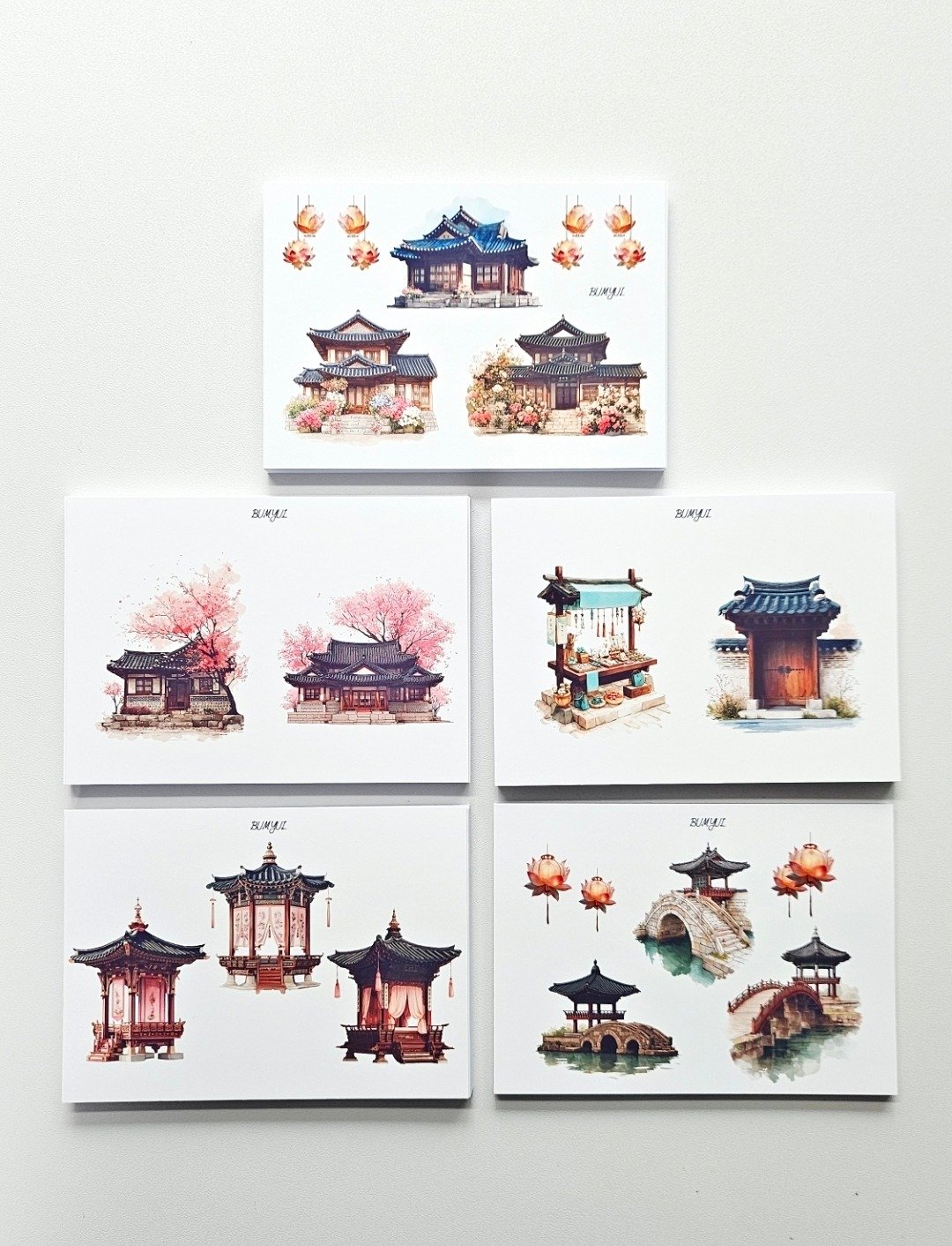 意犹未尽｜插画贴纸包 - 便条纸/标签贴 - 纸 多色