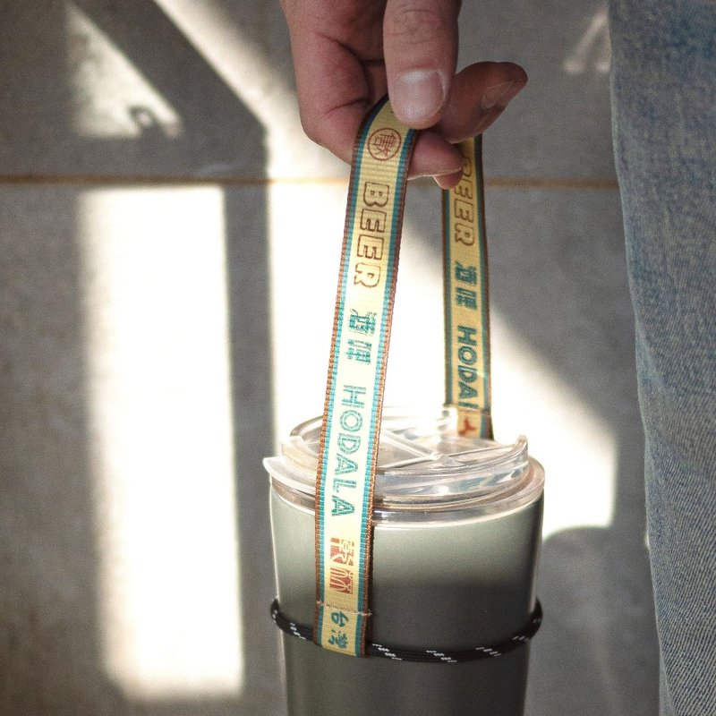 饮料好提绳 Drink Carrier - 啤酒 - 随行杯提袋/水壶袋 - 聚酯纤维 咖啡色