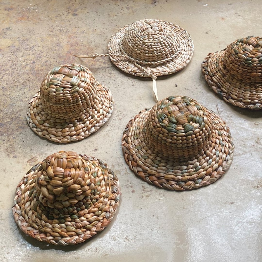 手作课程/蔺草编织-绞编手掌草帽工作坊-台北场 - 编织/羊毛毡/布艺 - 其他材质 