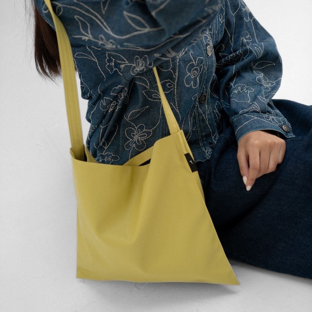 HOBO MEDIUM - NEON LIME / RUST 品牌 - 其他 - 人造皮革 黄色