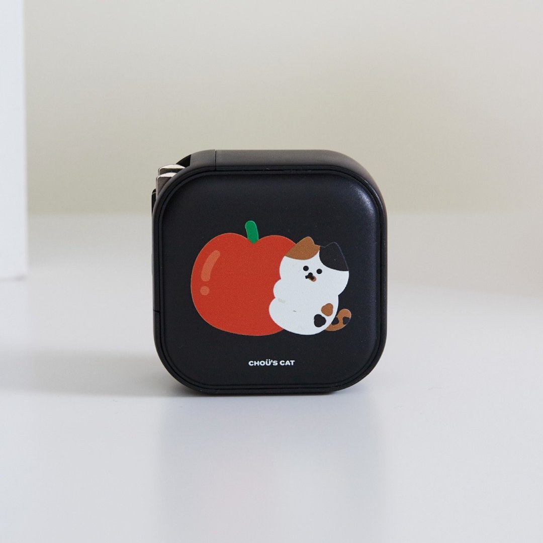 周氏喵喵苹果喵喵GaN 45W Type-C双孔充电头 - 数码小物 - 塑料 多色