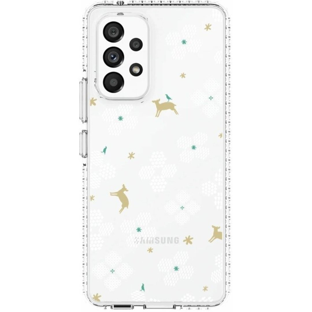 【预购】三星手机壳/Samsung Galaxy A53/花开原野/透白 - 手机壳/手机套 - 其他材质 白色