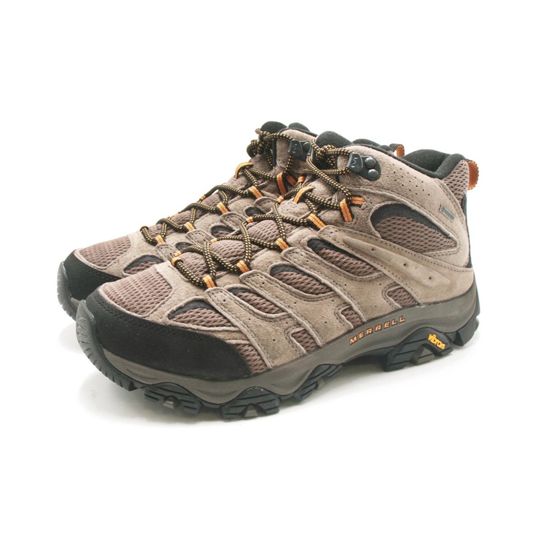 MERRELL MOAB 3 MID GORE-TEX 防水登山中筒鞋 男鞋 - 宽楦棕 - 男款运动鞋/球鞋 - 防水材质 