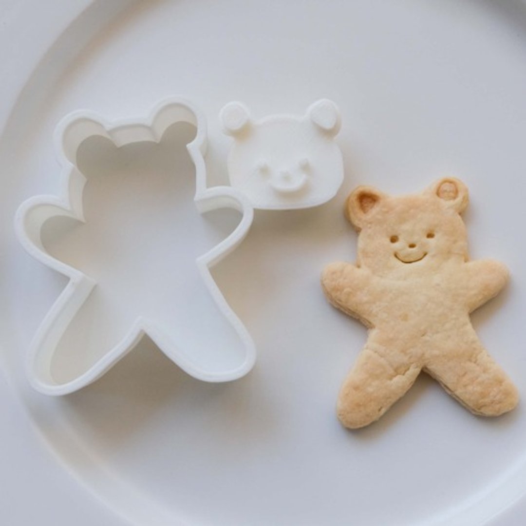 kuma Gingerbread man (cookie cutter / cookie type) - 厨房用具 - 木头 