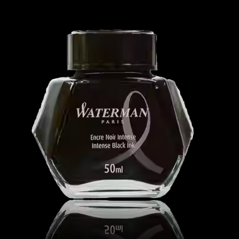 WATERMAN瓶装墨水(黑色) - 墨水 - 颜料 黑色