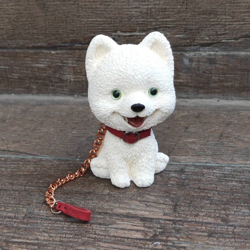 博美狗-立体扩香石 - 摆饰 - 其他材质 多色