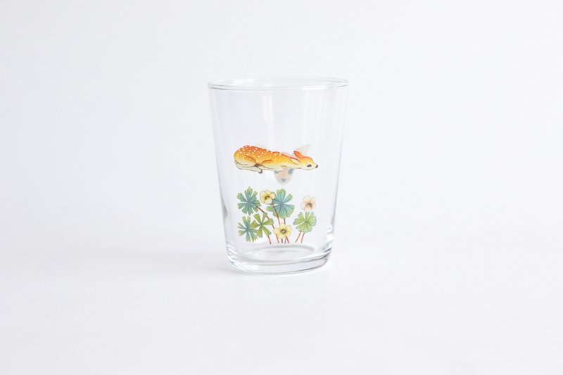 【+t企划】远方的动物们 梅花鹿 - 玻璃杯 - 玻璃 透明