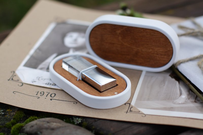 Usb box, USB Flash box, Photographer Gifts for Clients - 其他 - 其他材质 白色