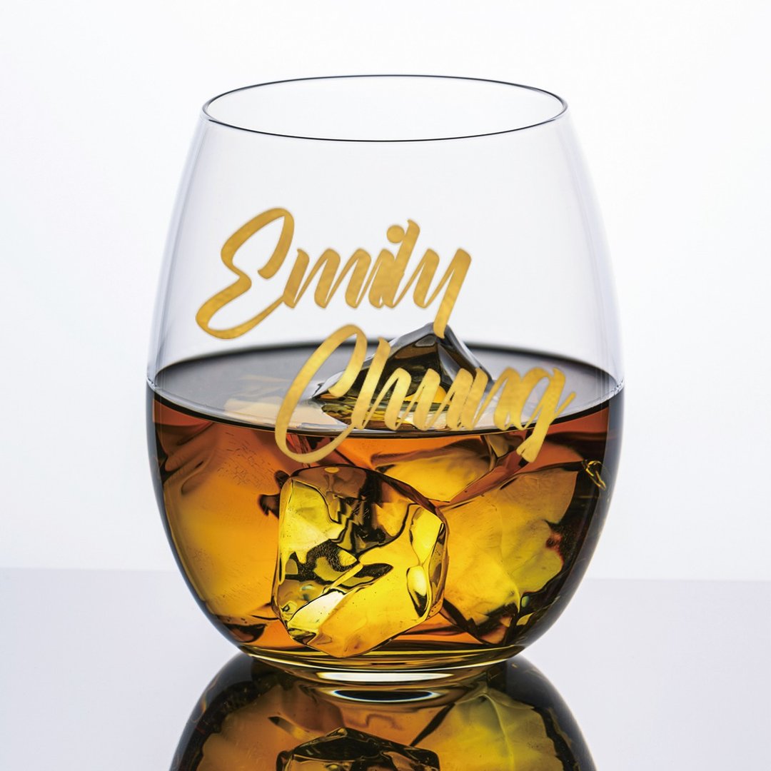 父亲节 生日 个人礼物| 签名威士忌对杯 - 酒杯/酒器 - 玻璃 
