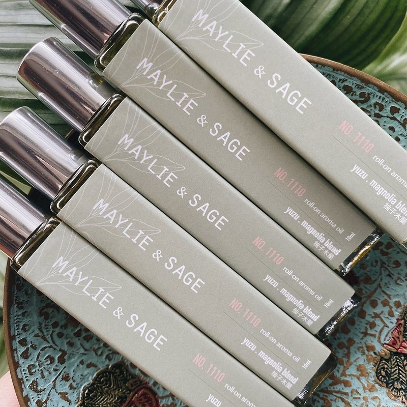 NO. 1110 柚子木兰 薰香棒/精油滚珠 【顺畅心轮】 - 香薰/精油/线香 - 植物．花 