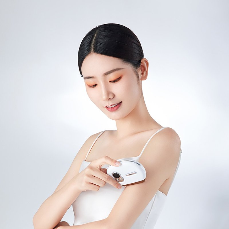 砭石溫感按摩儀 / 刮痧板 / 熱敷震動/頸部腿部背部全身通用 - 其他 - 石头 