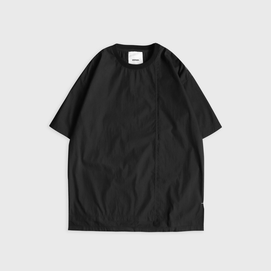 DYCTEAM - (DIST.) - Stitching t-shirt - 男装上衣/T 恤 - 其他材质 黑色