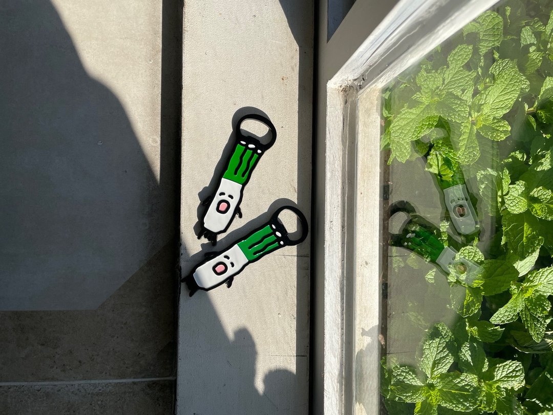 Daepagoon 角色开瓶器 - 开瓶器/开罐器 - 其他金属 绿色
