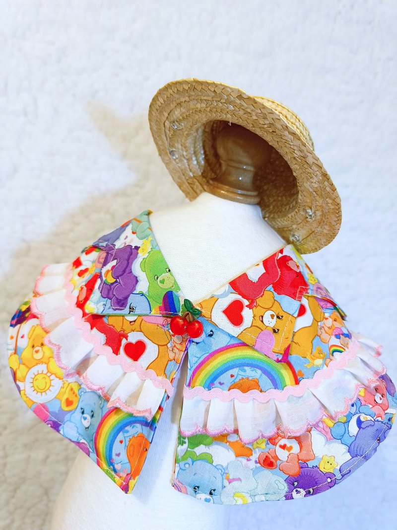 Summer Aloha 夏老威恤衫造型颈饰 宠物 猫犬 狗狗 颈项 collar - 衣/帽 - 棉．麻 红色