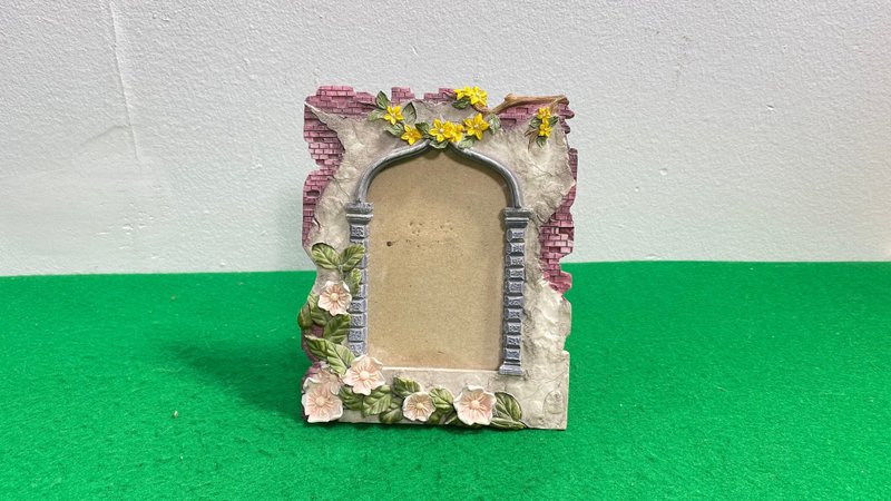 复古花卉相框手工桌面壁挂相框 - 画框/相框 - 木头 多色