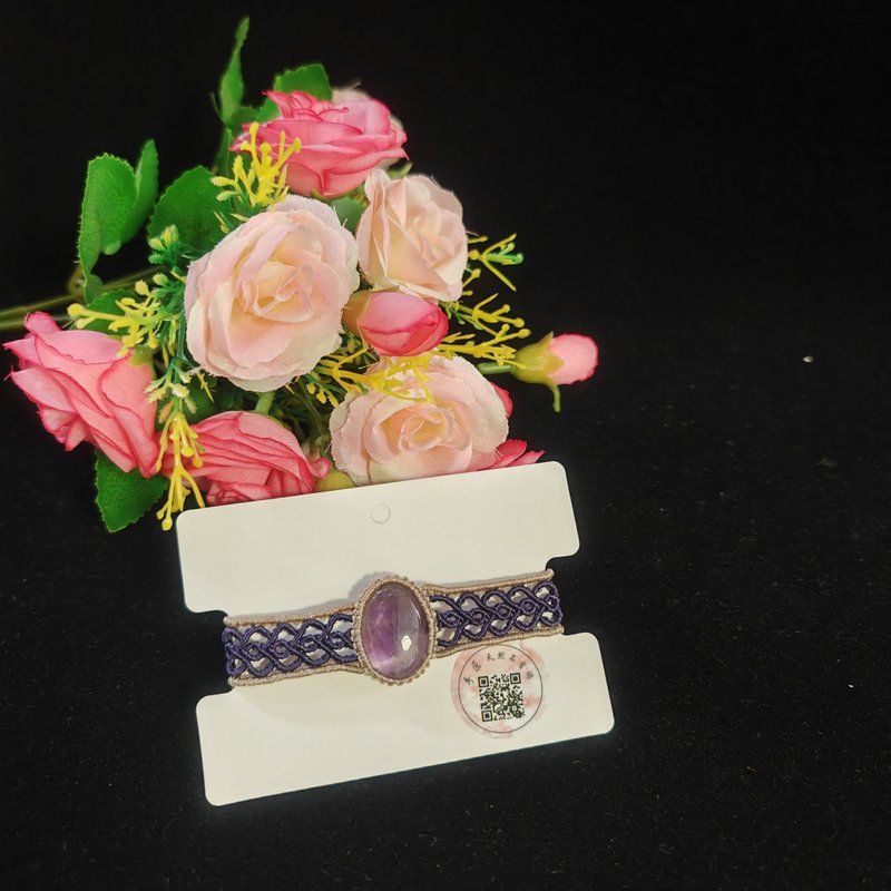 紫水晶手链 - 手链/手环 - 水晶 紫色