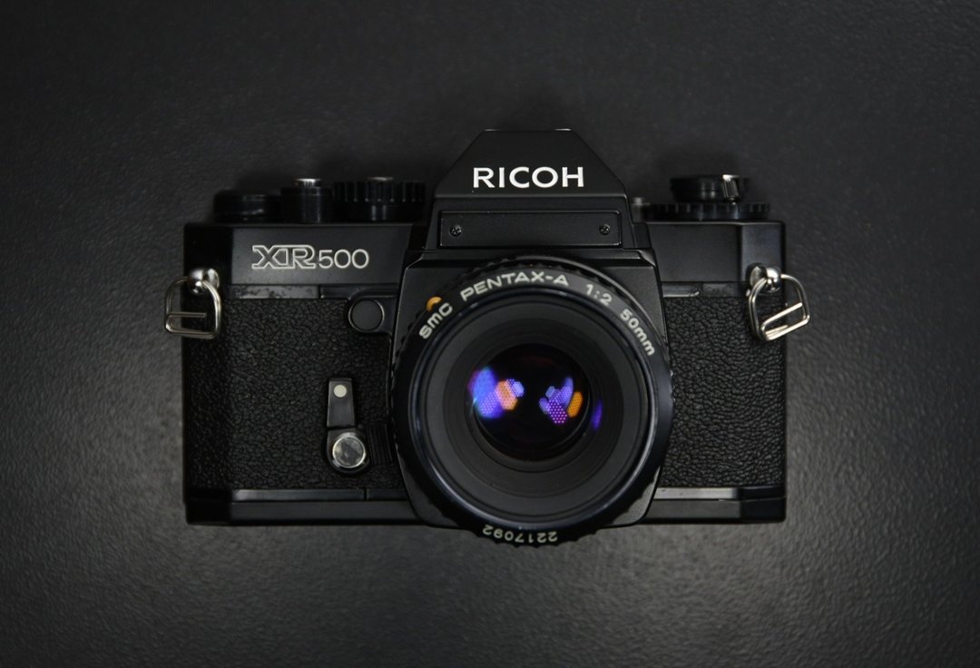 【经典古物】理光 Ricoh XR500 SMC Pentax 50mm F2 手动镜头 - 相机 - 其他材质 