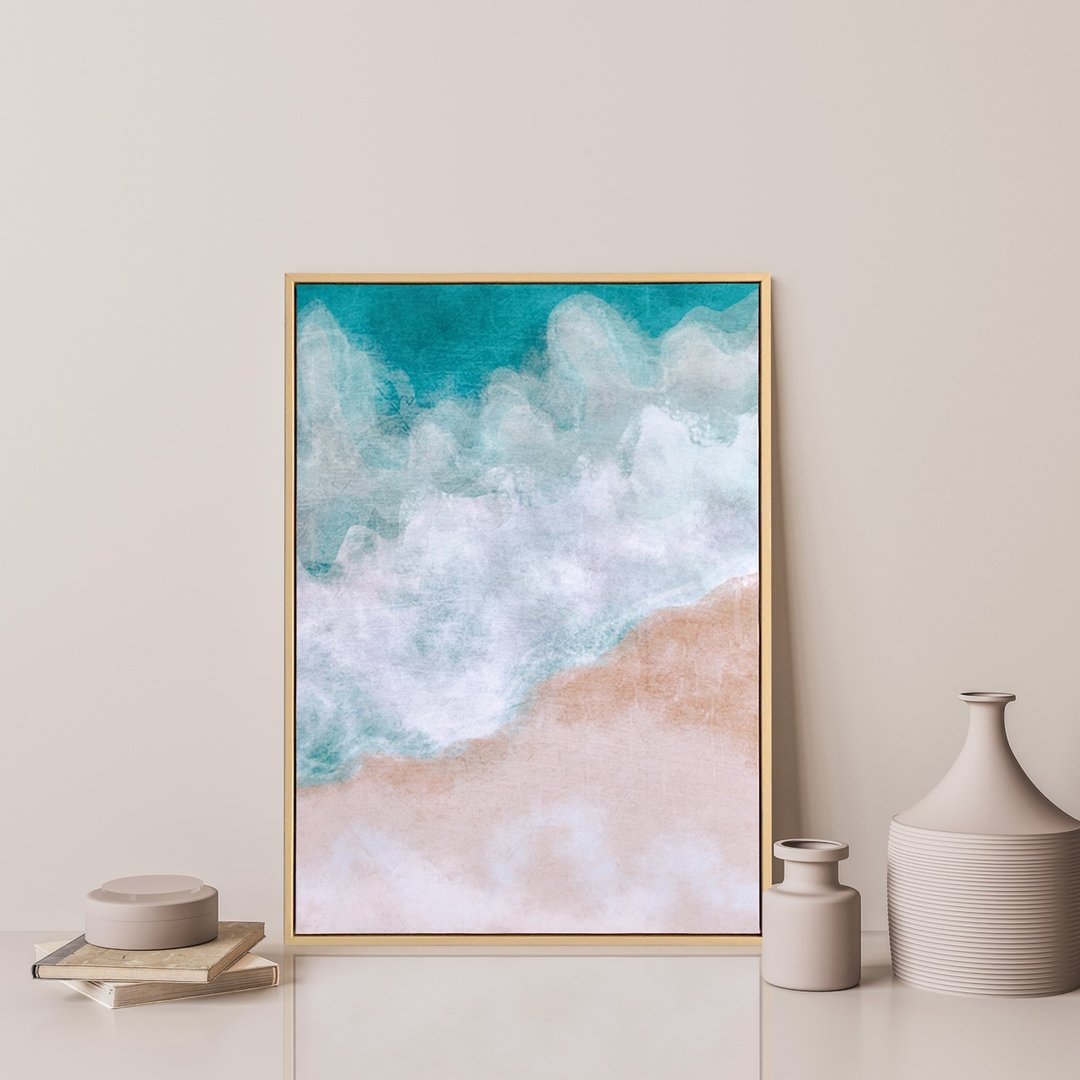 波希米亚下的海滩I－海洋/沙滩/客厅挂画/装饰画/夏天风格/风景 - 海报/装饰画/版画 - 棉 多色