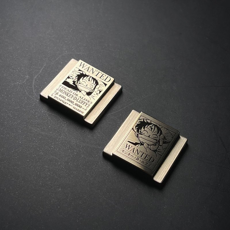 海贼王系列金属黄铜精雕热靴盖,适用尼康富士索尼XT30/XT50/R7/R8 - 相机 - 铜/黄铜 