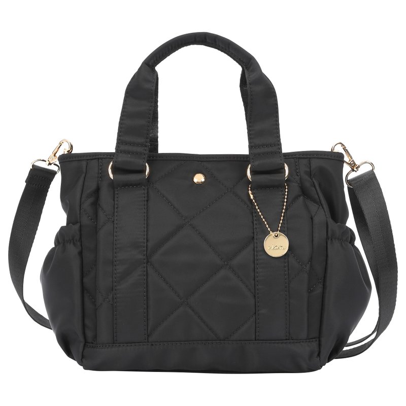 Clan 防水尼龙两用单肩包 - 侧背包/斜挎包 - 尼龙 黑色