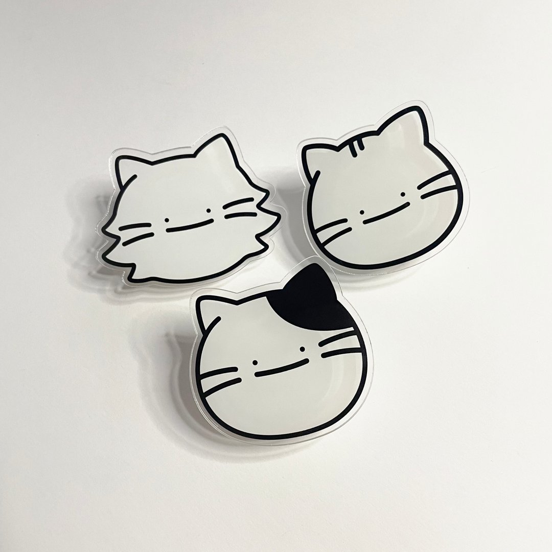 WADAO 大猫智能握把 - 手机配件 - 压克力 透明
