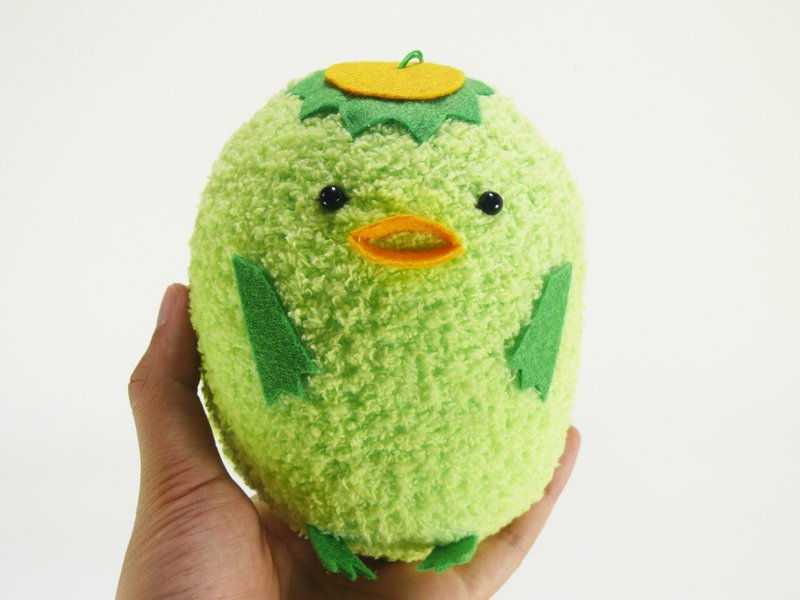 绒毛可爱胖胖兵团-河童_岁末惊喜 - 玩偶/公仔 - 棉．麻 绿色
