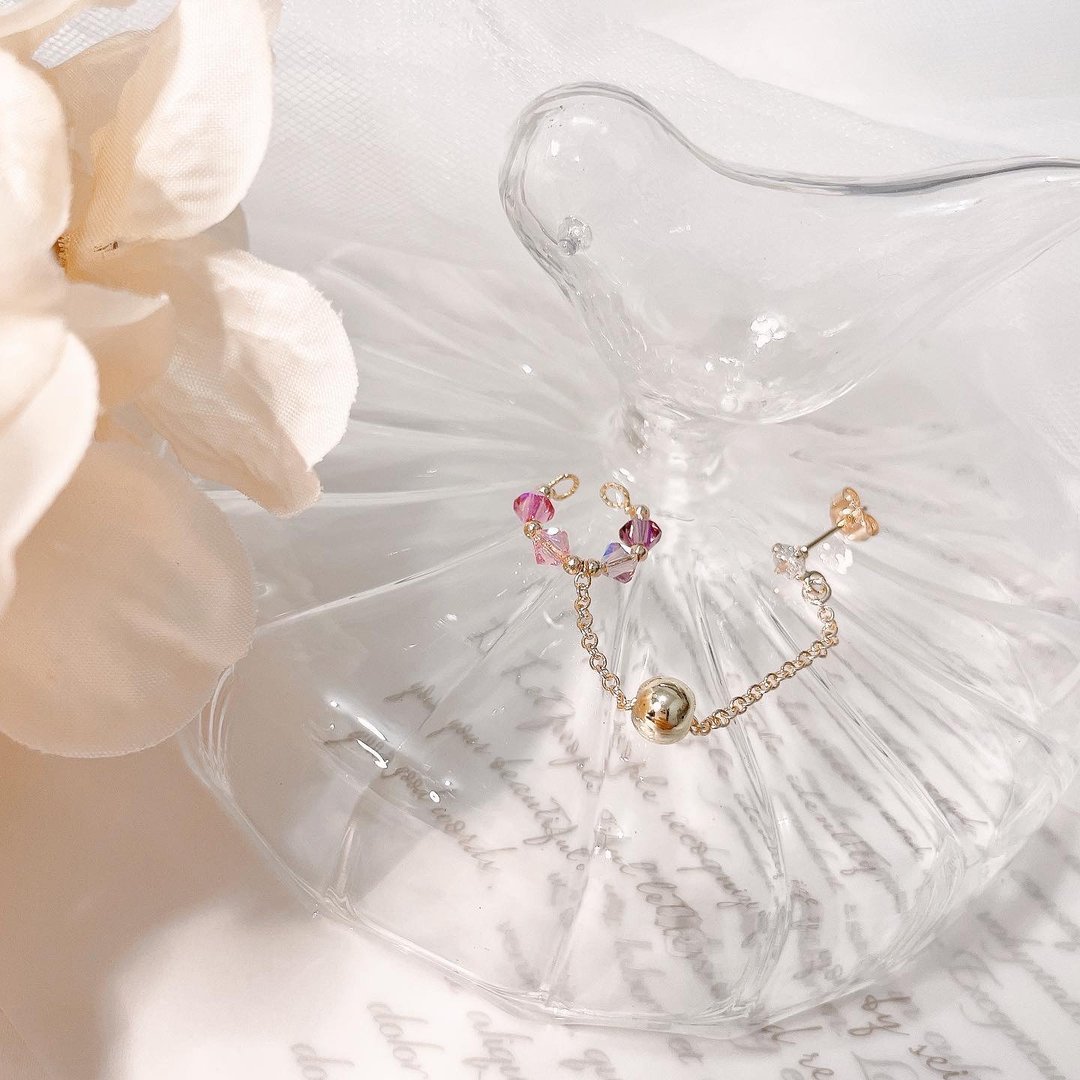 Swarovski Hedes 耳骨夹 - 耳环/耳夹 - 水晶 