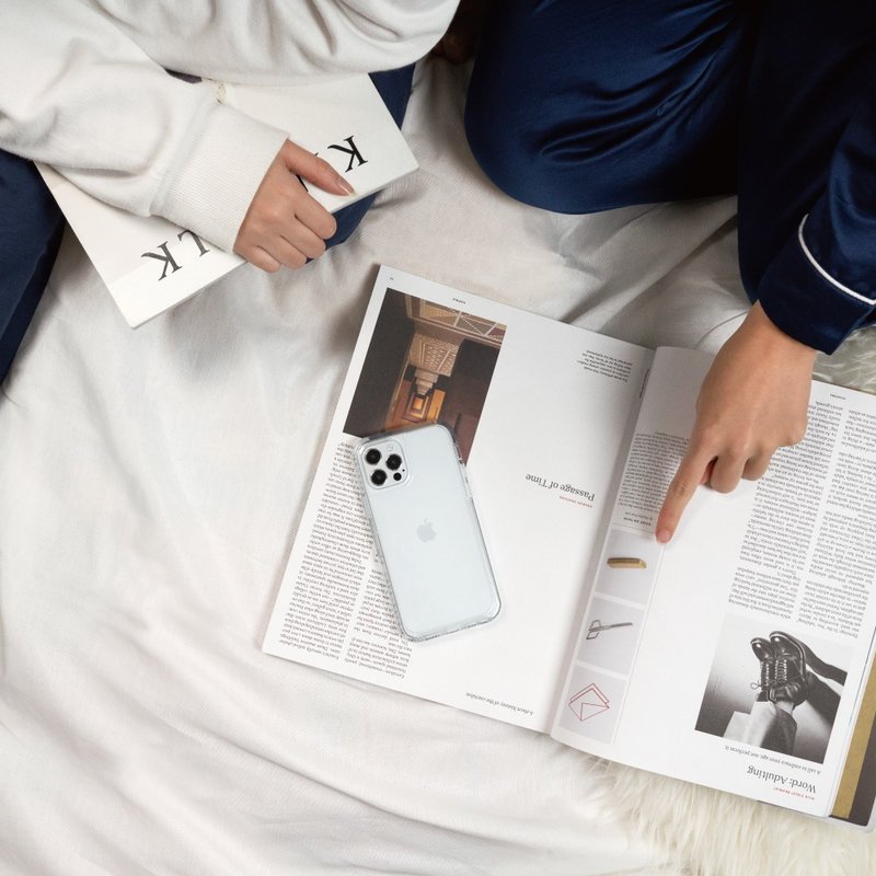 iPhone 12 / 12 Pro Symmetry炫彩透明保护壳/手机壳 - 手机壳/手机套 - 塑料 透明