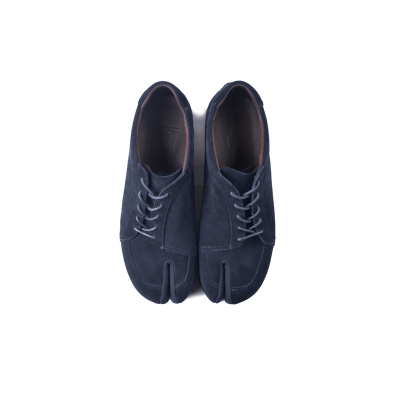 oqLiq X LESS - TABI Sneakers 足袋球鞋(蓝) - 男款运动鞋/球鞋 - 真皮 蓝色