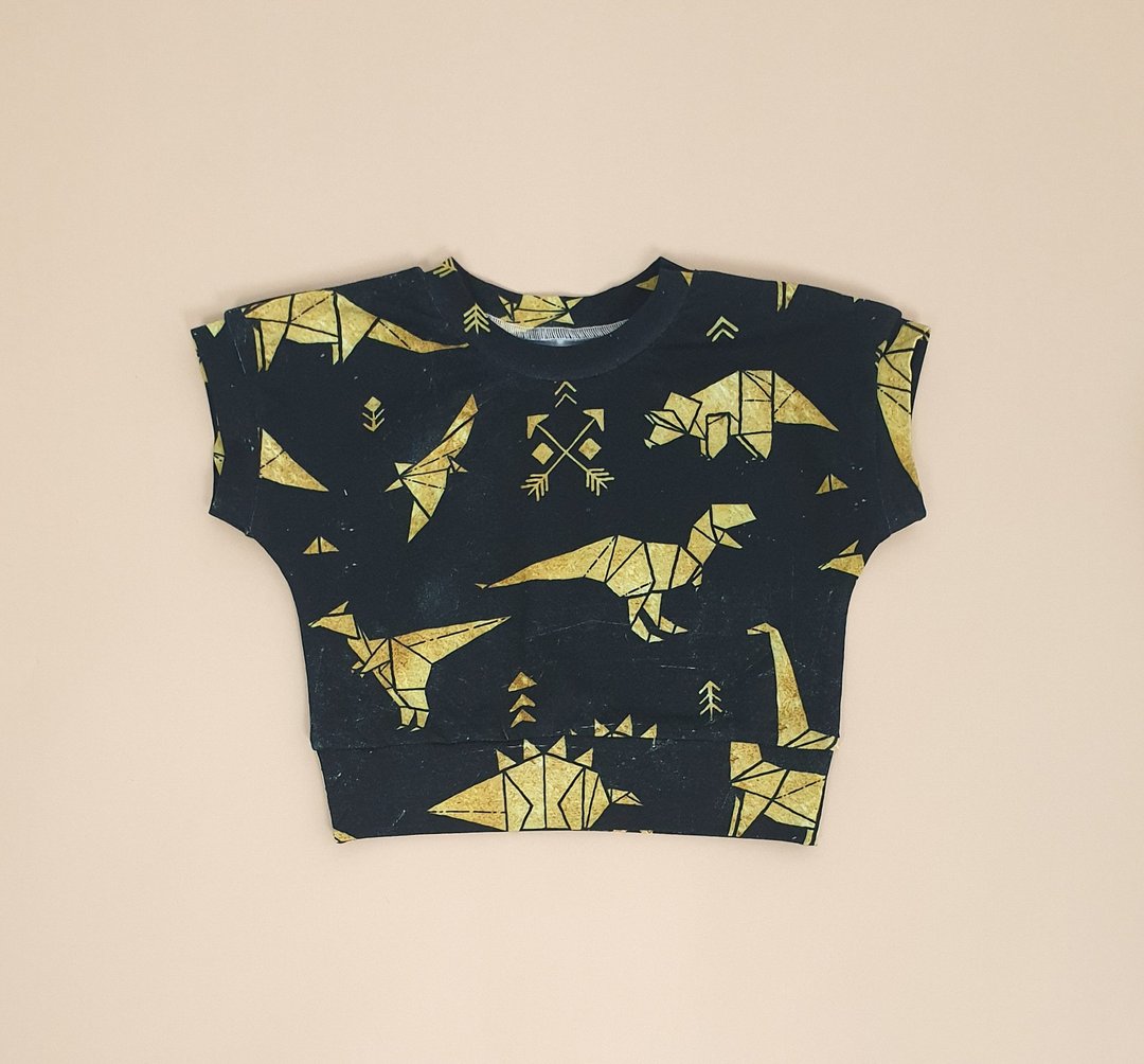 Dino baby t-shirts 3-6 months, baby boy t-shirt, baby girl t-shirt, baby clothes - 童装上衣 - 棉 多色