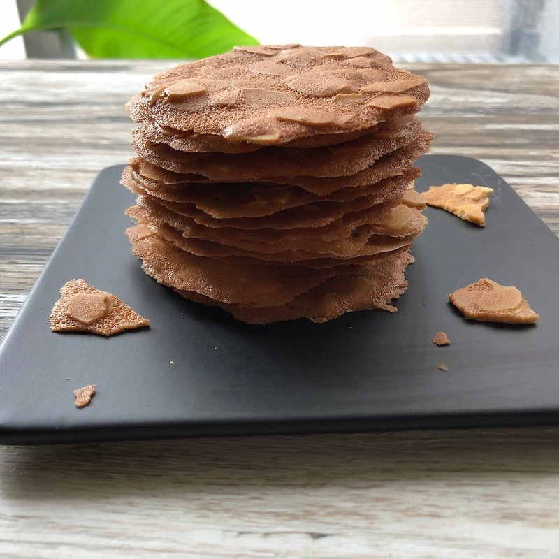 杏仁瓦片 原味 可可味  下午茶点心毕业礼物 - 手工饼干 - 新鲜食材 